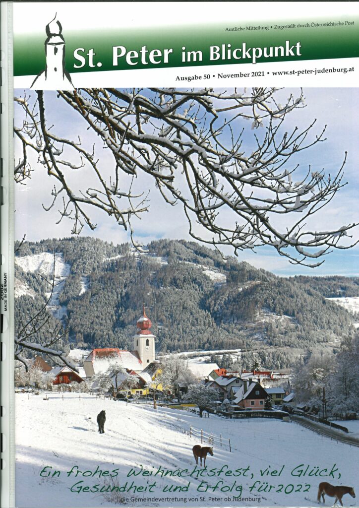 Gemeindezeitung Nr. 50 Bild der Gemeinde St. Peter