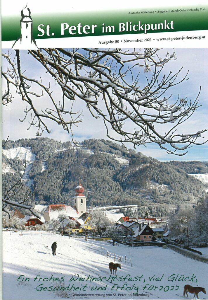 Gemeindezeitung Nr. 50 Bild der Gemeinde St. Peter