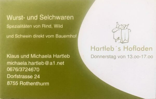 Harteb´s Hofladen, Bild von Michaela Hartleb