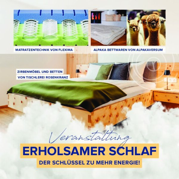 Veranstaltung erholsamer Schlaf 24.04.2025