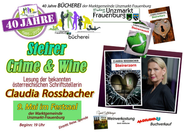 Plakat Rossbacher Claudia Neu