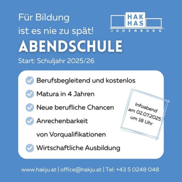AbendHAK Poster SJ 25_26