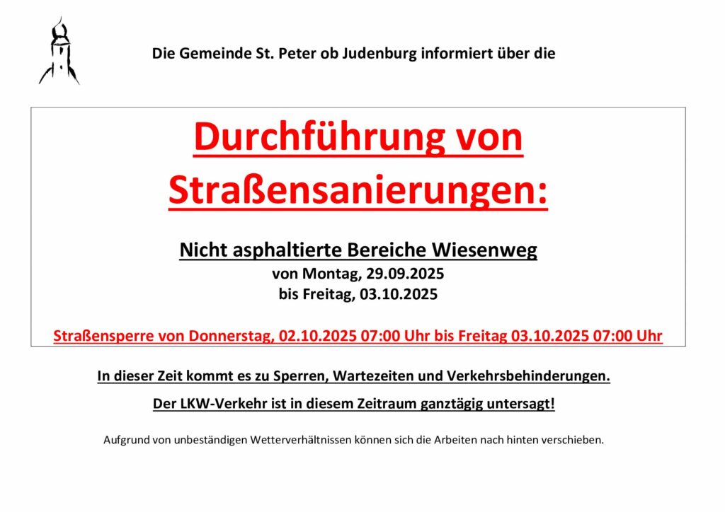 2025 Rundschreiben - StraßensanierungenWiesenweg (2)