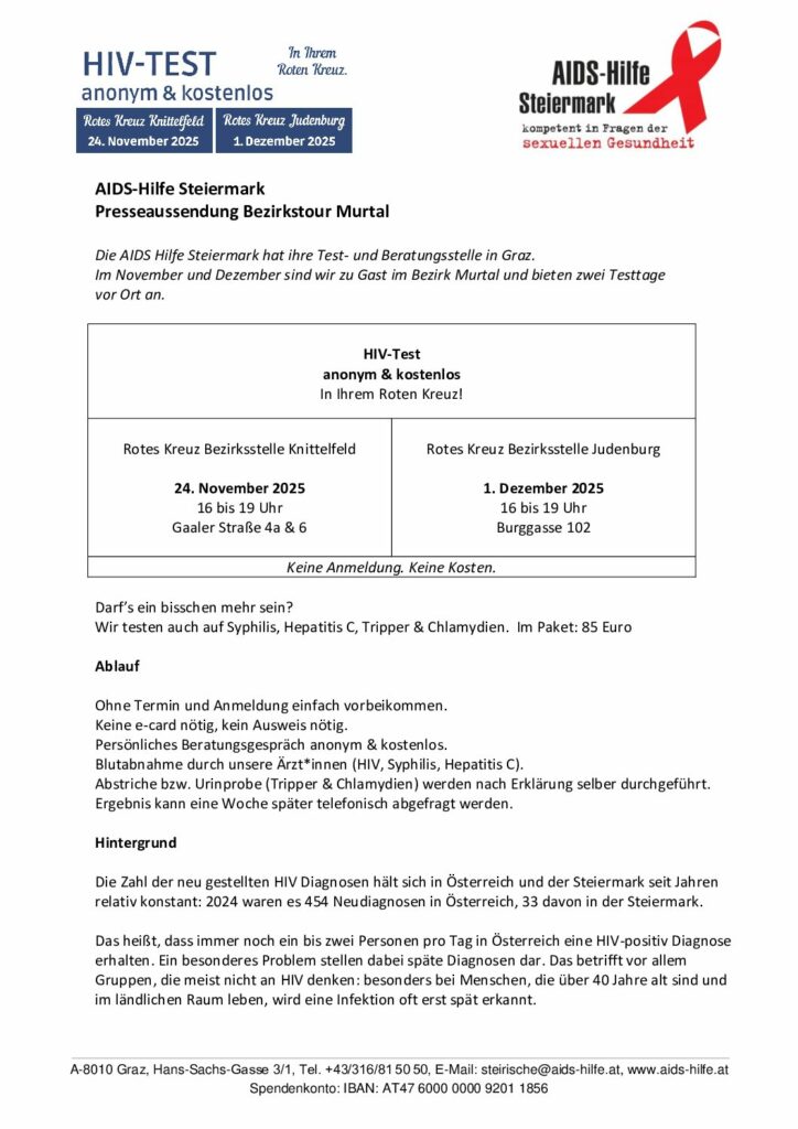 Presseaussendung Bezirkstour 2025