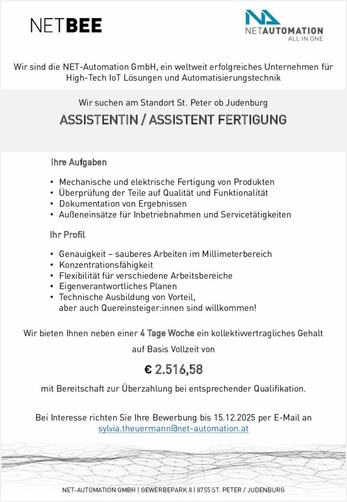 1025_Assistenz Fertigung