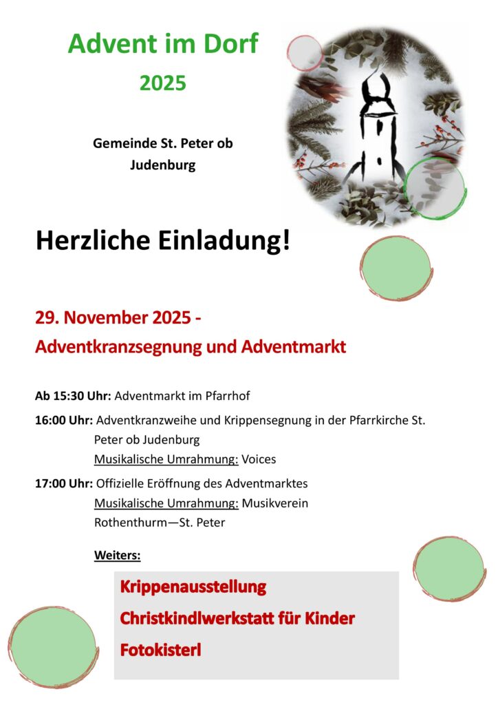 Advent im Dorf - Programmausschnitt