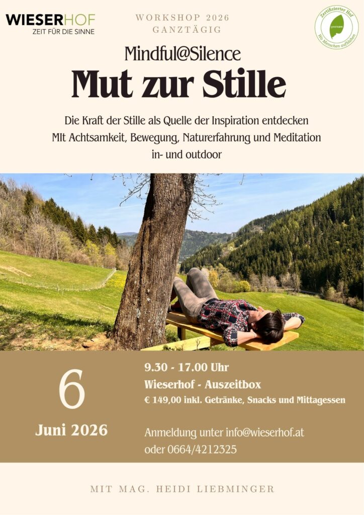 Mut zur Stille 6.6.2026