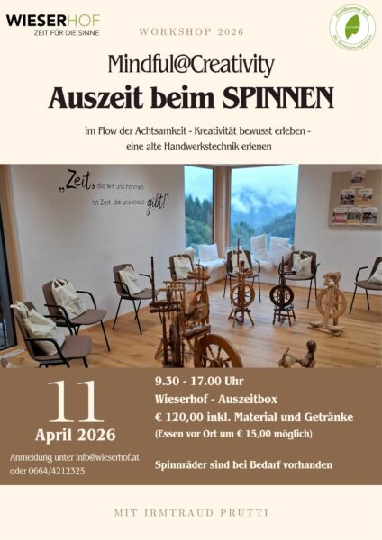 Spinnkurs 11.4.26