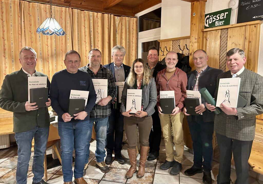 Ehrung Gemeinderäte