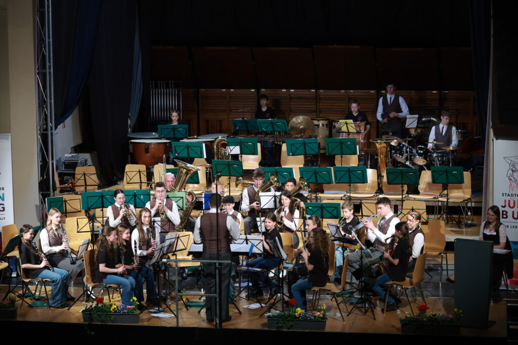 Jugendblasorchester des Musikvereins Rothenthurm-St.Peter Foto Mlakar Media