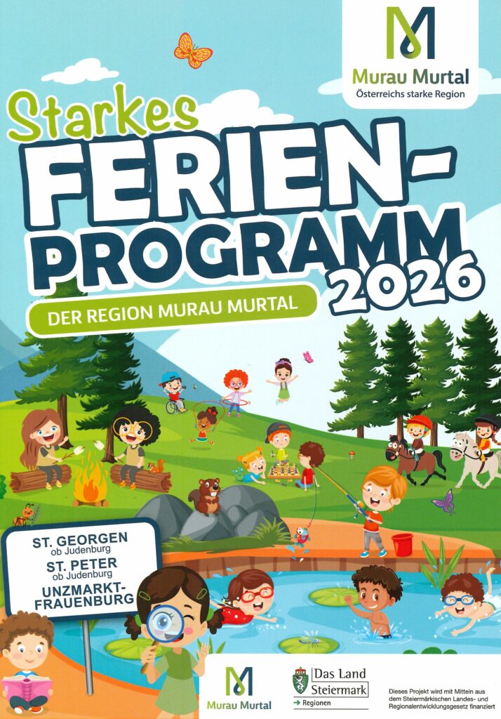 Starkes Ferienprogramm 2026 der Region Murau Murtal
