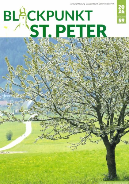 Gemeindezeitung NR. 59Blickpunkt St.Peter