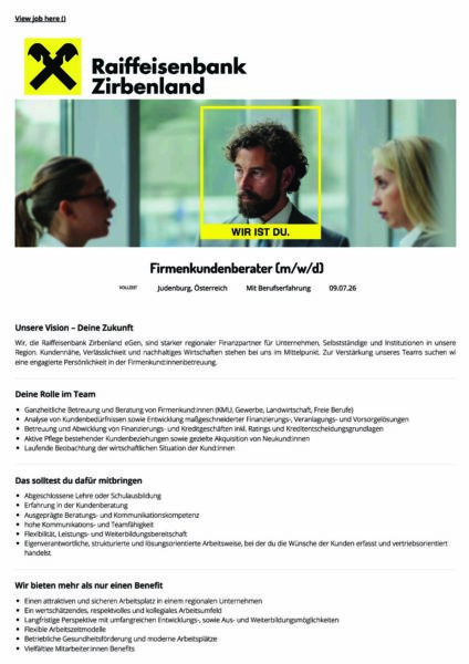 Firmenkundenberater