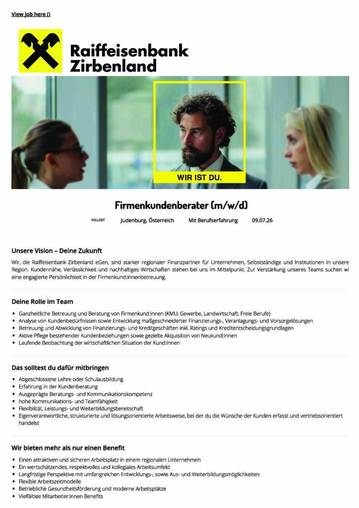Firmenkundenberater