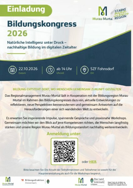 Einladung+Programmheft Bildungskongress