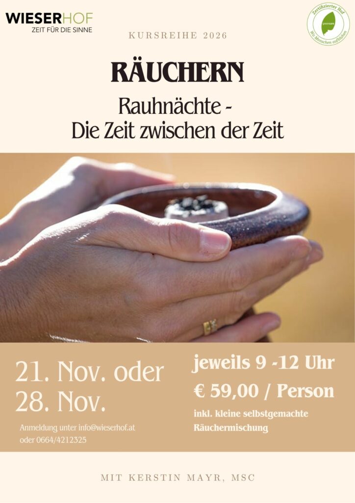 Räuchern 2x im November 2026